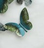 Iron Butterfly Wall Art In Blue