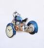 Blue Wrought Iron Novelty Wall Clock