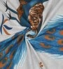 Grey Traditional 120 TC Cotton Queen Sized Bedsheet with 2 Pillow Cover