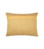 Yellow and Red Jute Abstract 12x18 inches Cushion Covers (Pack of 2)