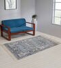 Blue Kilim Cotton Blend 60X36 Inches Machine Made Dhurrie