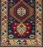 Blue Kilim Wool 8 ft x 10 ft Hand Knotted Carpet