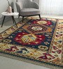 Blue Kilim Wool 8 ft x 10 ft Hand Knotted Carpet