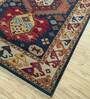 Blue Kilim Wool 8 ft x 10 ft Hand Knotted Carpet