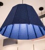 Blue Lagoon Basket   Luxury Acoustic Pendant Light (50cm   x 35cm H)