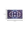 Set of 6 Blue Mandala Geometric Print Placemats