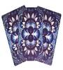 Set of 6 Blue Mandala Geometric Print Placemats