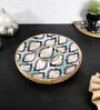 Blue Mango wood 12 Inch Round Appetizer Platters