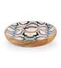 Blue Mango wood 12 Inch Round Appetizer Platters