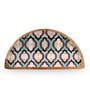 Blue Mango wood 12 Inch Semicircle  Appetizer Platters