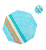 Blue Mango wood 15 Inch Hexagon Appetizer Platters