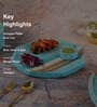 Blue Mango wood 15 Inch Hexagon Appetizer Platters