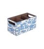 Blue Mdf Bird Mdf Wood Square 1 Pcs Cutlery Holder
