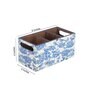 Blue Mdf Bird Mdf Wood Square 1 Pcs Cutlery Holder