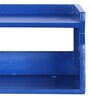Engineered Wood Wall Mounted Set Top Box Holder in Blue Colour
