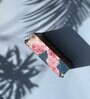 Blue Floral Square Tissue Tray-Square Napkin Holder-Tissue Paper Case Dispenser