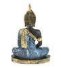 Blue Meditating Buddha Decorative Showpiece