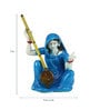 Blue Meerabai playing Musical Instrument Showpiece