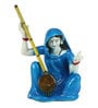 Blue Meerabai playing Musical Instrument Showpiece