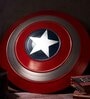 Blue Metal Captain America Shield