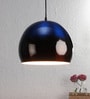 Blue Metal Single Hanging Lights