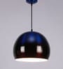 Blue Metal Single Hanging Lights