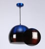 Blue Metal Single Hanging Lights