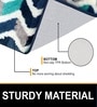 Blue Microfiber 16x24 Inches Super Soft Bath Mat