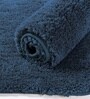 Blue Microfiber 18x30 Inches Soft Bath Mat