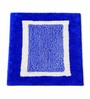 Blue Microfiber 24x16 Inches Anti-Skid Door Mat