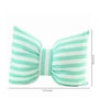 Bow Shaped Polyester 12 x 16 inch Decorative Cushion
