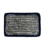 Blue Microfiber AntiSkid 16 X 24 Inches Bath Mat
