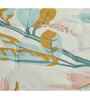 Blue Microfiber Floral 180 GSM Double Size Reversible Comforter