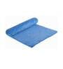 Blue Microfiber Solid 400 GSM 2 Pcs Bath Towels