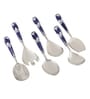 Stainless Steel Moroccan Serving Spoons Set of 6