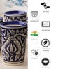 Mughal Blue & white Ceramic (Set of 4) Everyday Glass