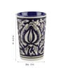 Mughal Blue & white Ceramic (Set of 4) Everyday Glass