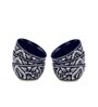 Blue Mughal Hand Crafted Ceramic Veg Bowls (Set of 6)