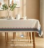 Blue Noon Floral Sicilia Table Cover ( 4 Seater  )