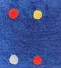 Blue Nursery Wool 3 ft x 5 ft Hand tufted Carpet