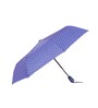 Blue Printed 3 Fold Nylon Umbrella
