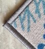 Blue Nylon Floral 47.2 x 19.6 Inches Runner