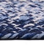 Blue Oic Robust Oval Braided Heavy 4X6 Ft Carpet