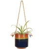 Blue Owl Earthen NA Hanging Planter with Stand