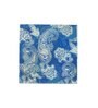 Blue Paisley Mdf Wood Square (Set of 6) Coasters