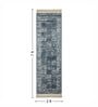 Blue Persian 2x7 Feet Machine Made Runner