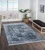 Blue Persian 3x5 Feet Machine Made Carpet