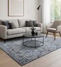 Blue Persian 3x5 Feet Machine Made Carpet