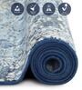 Blue Persian 3x5 Feet Machine Made Carpet