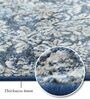 Blue Persian 3x5 Feet Machine Made Carpet